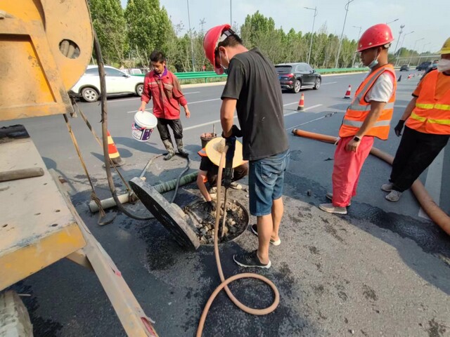 涵江管道潜水封堵气囊